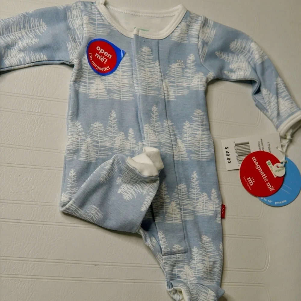 Blue and White Kids One Piece